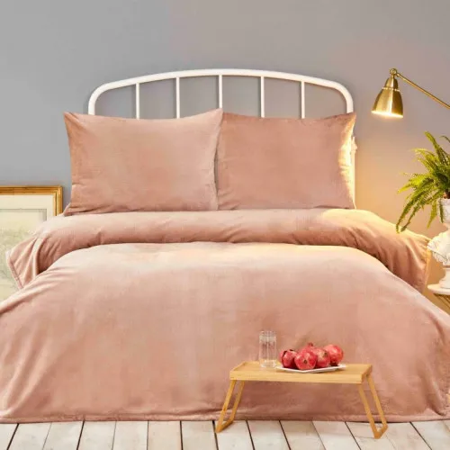 Набор покрывало + наволочка С "Luxe Layers powder"