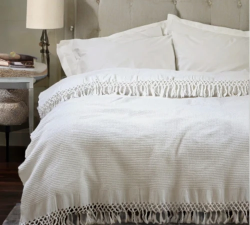 Плед С №1302 Mallow White