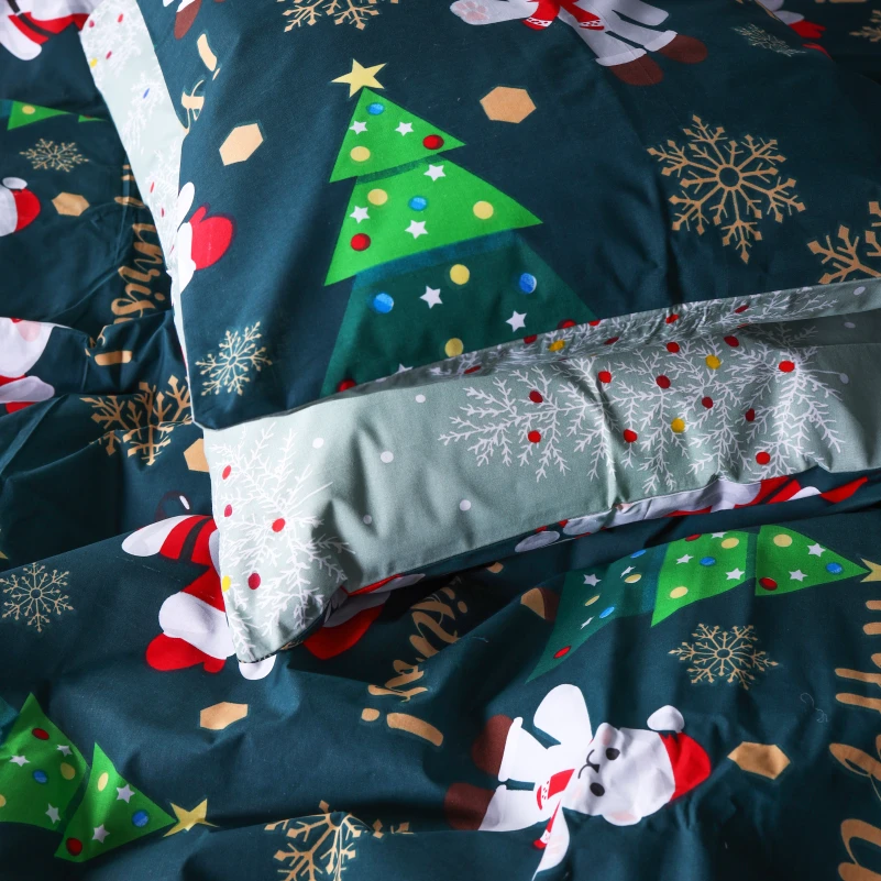 Комплект постільної білизни Бязь 17-0677 Merry Moments - 2