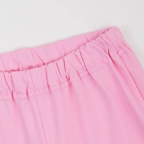 Піжама дитяча утеплена для дівчат (світшот + штани) "Mia" dark pink - 3