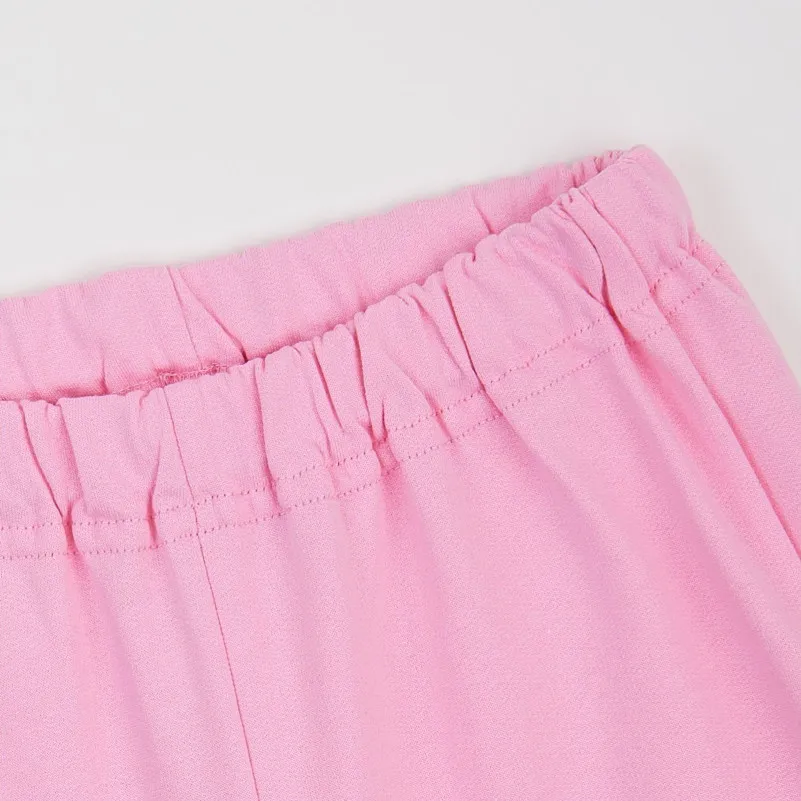 Пижама детская утепленная для девочек (свитшот + брюки) "Mia" dark pink - 2