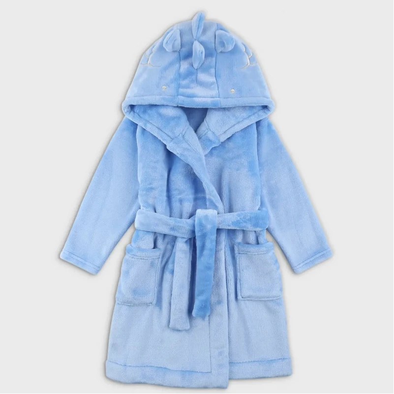 Халат детский "Mighty Wrap" blue