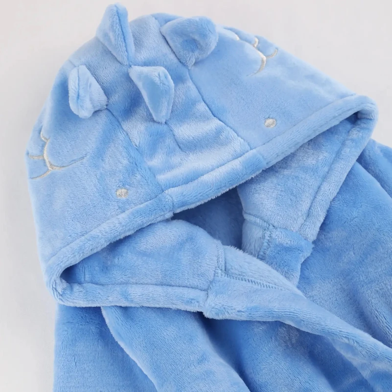 Халат детский "Mighty Wrap" blue - 2