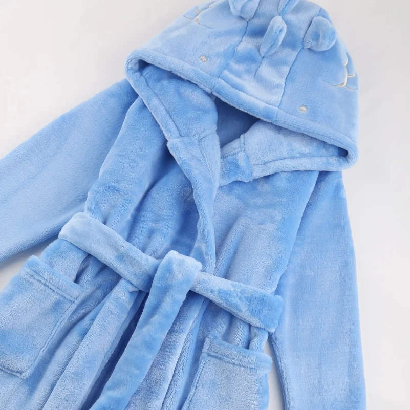 Халат детский "Mighty Wrap" blue - 1