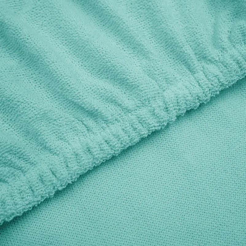 Простынь на резинке К Terry Line "Mint" - высота 25 см