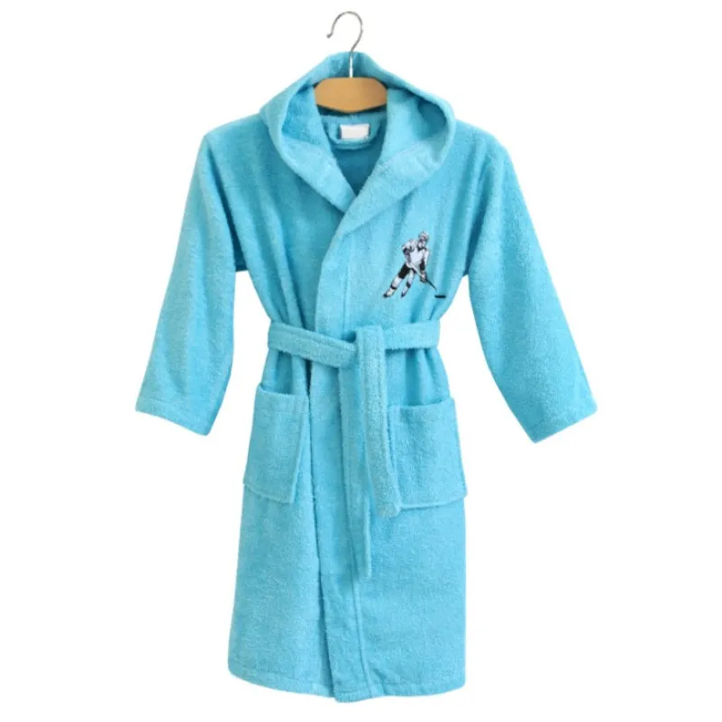Халат детский "Mono Soft" hockey turquoise