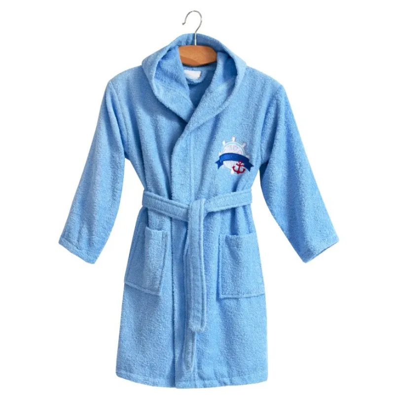 Халат детский "Mono Soft" marine blue