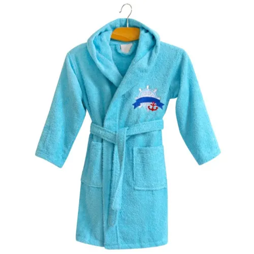 Халат дитячий "Mono Soft" marine turquoise