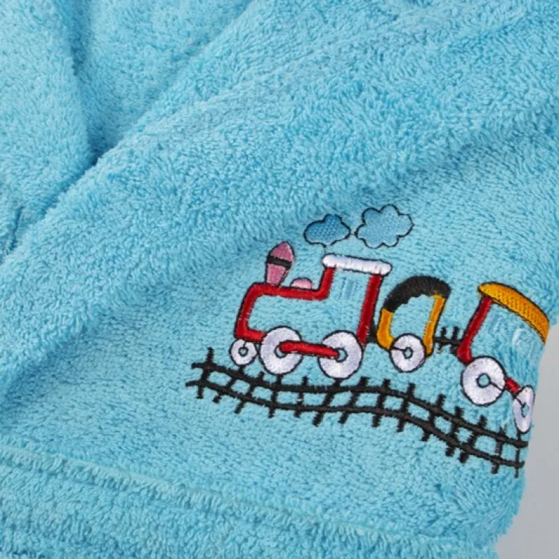 Халат детский "Mono Soft" train - 2