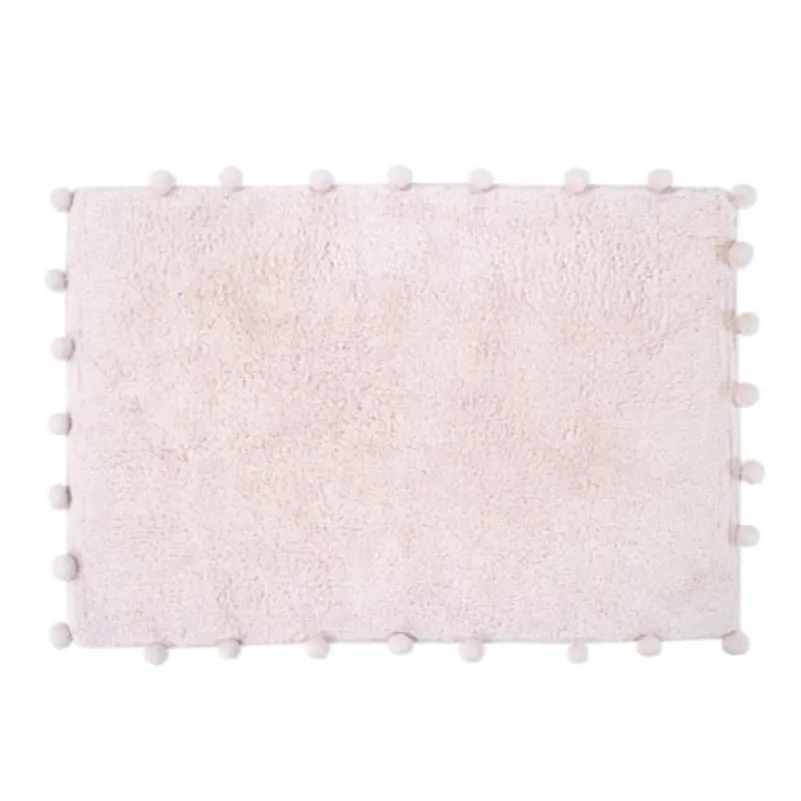 Коврик С "Monochrome Harmony Pink Pom-Pom"