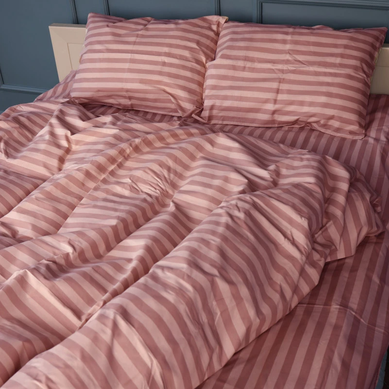 Комплект постільної білизни Бязь 17-0773 Nude stripes