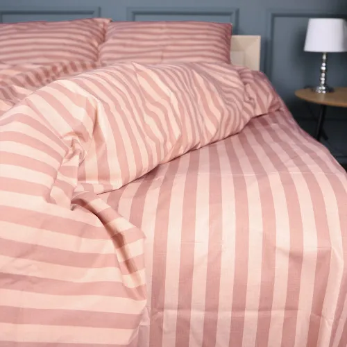 Простирадло Бязь 17-0773 Nude stripes - 2