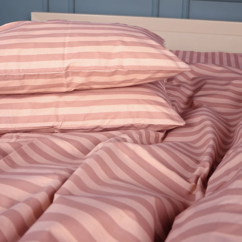 Комплект постільної білизни Бязь 17-0773 Nude stripes - 4