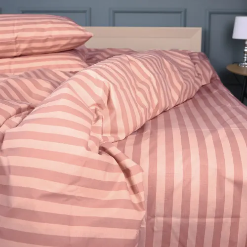 Комплект постільної білизни Ranforce Elite 17-0773 Nude stripes - 4