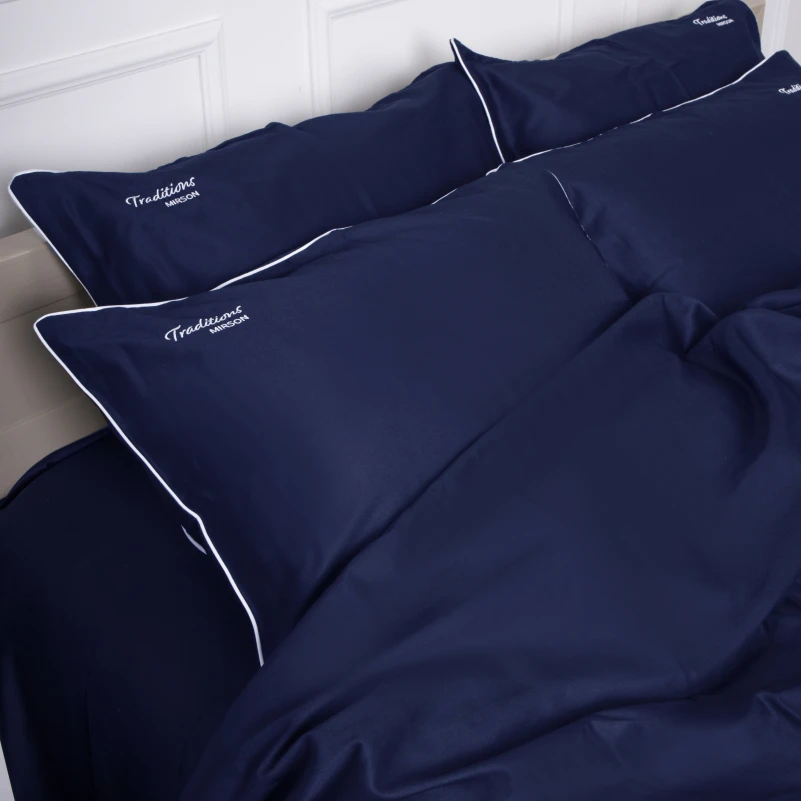 Комплект постільної білизни Сатин 4052 Ocean "Traditions" - 4