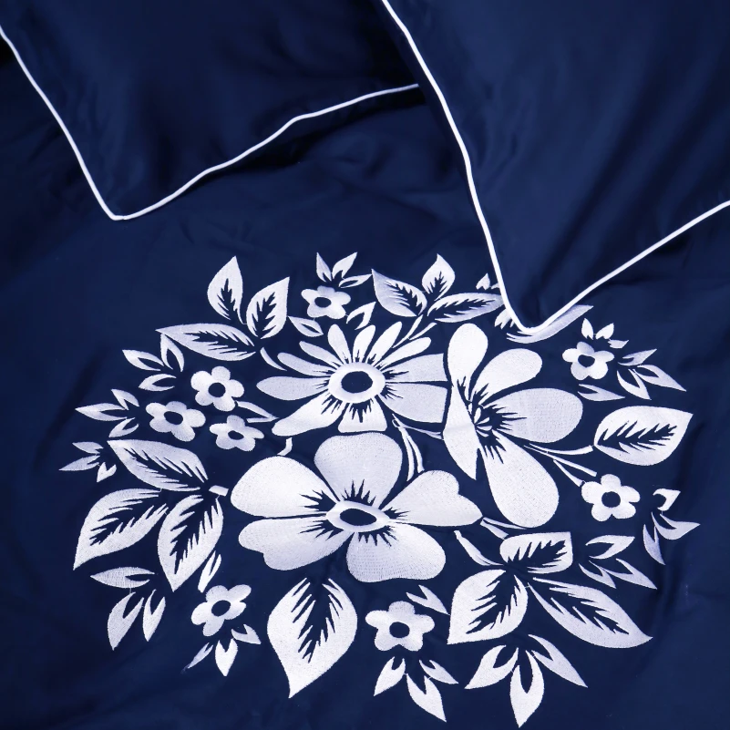 Комплект постільної білизни Сатин 4052 Ocean "Traditions" - 2