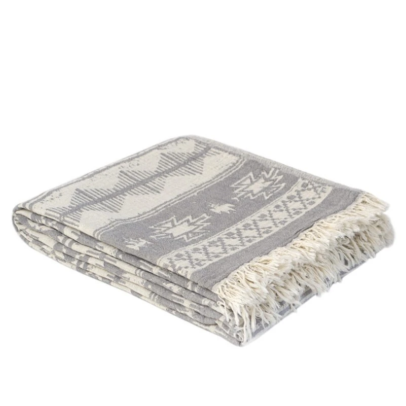 Покрывало C №1304 Only grey - 2