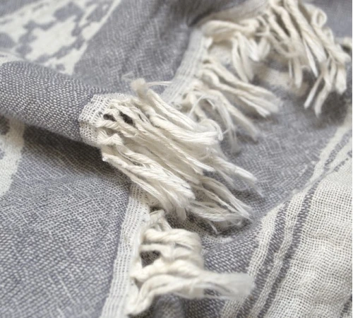 Покрывало C №1304 Only grey - 2