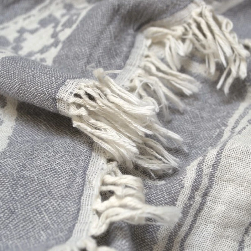 Покрывало C №1304 Only grey - 1