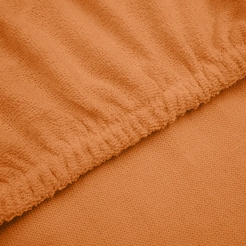 Простынь на резинке К Terry Line "Orange" - высота 25 см