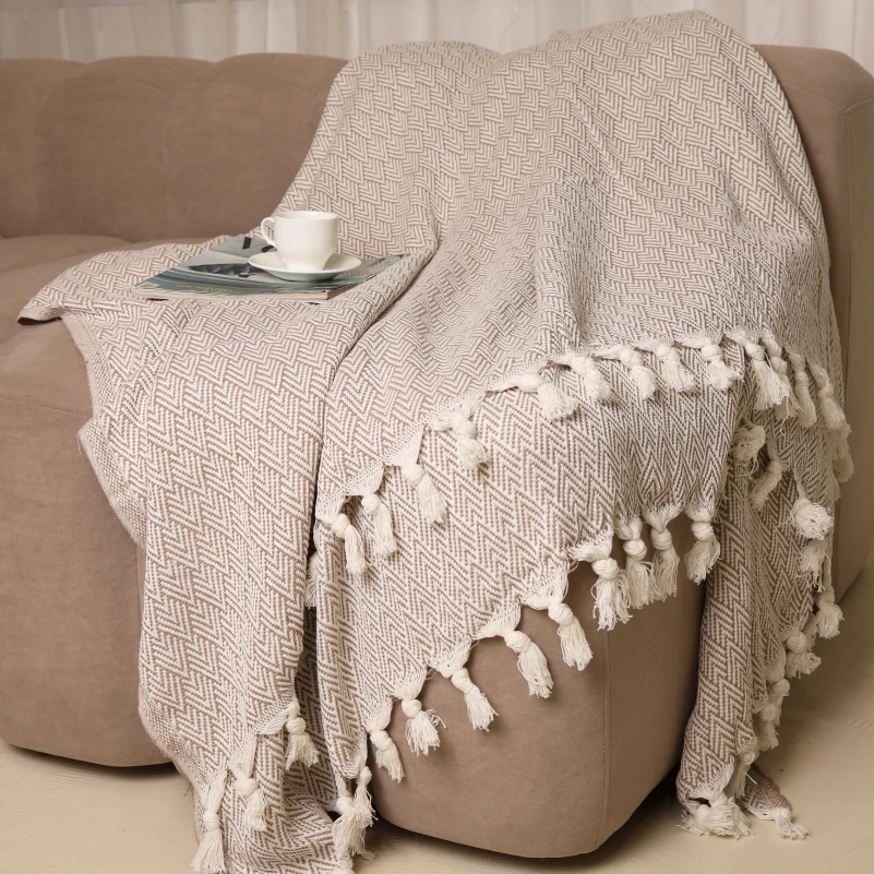 Покрывало Б "Organic Comfort Beige Christmas tree"