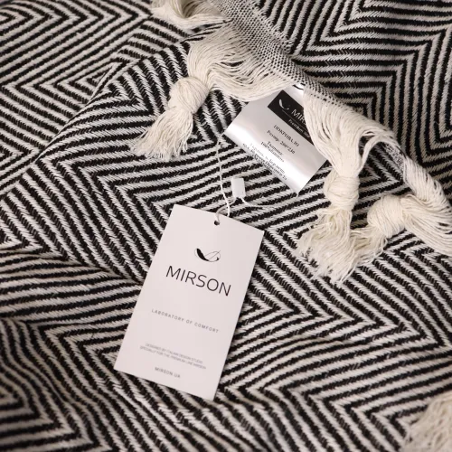 Покрывало  Б "Organic Comfort Black zigzag" - 3