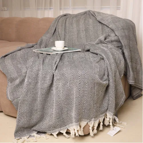 Покривало Б "Organic Comfort Black zigzag"