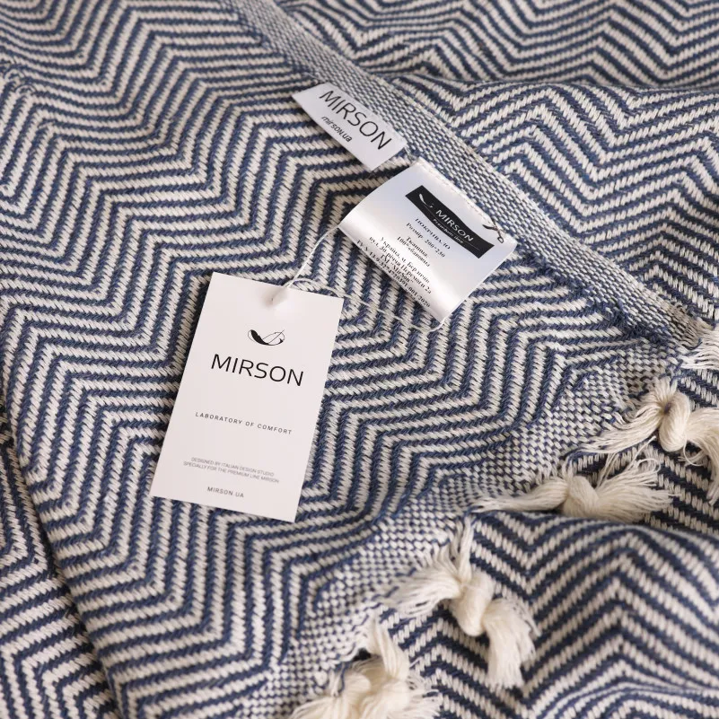 Покривало Б "Organic Comfort Blue Christmas tree" - 3