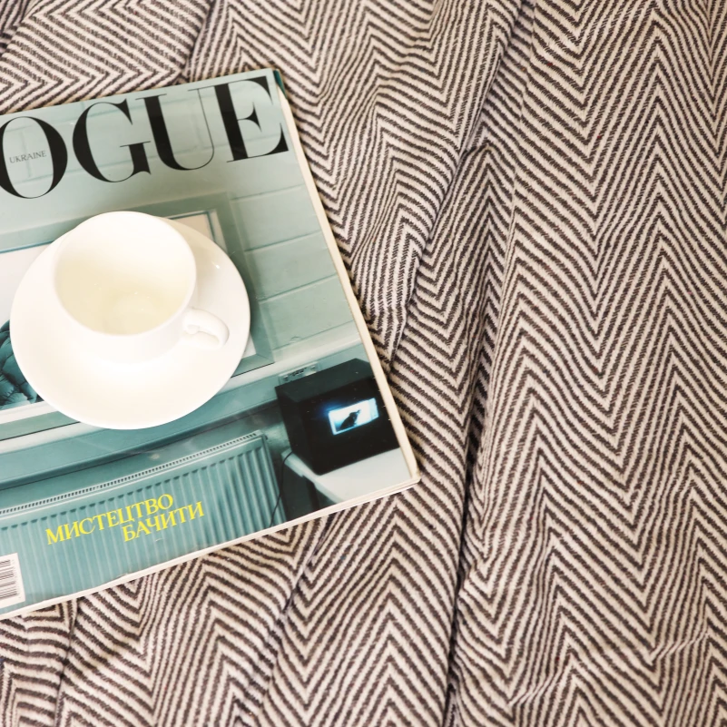 Покрывало Б "Organic Comfort Graphite zigzag" - 3