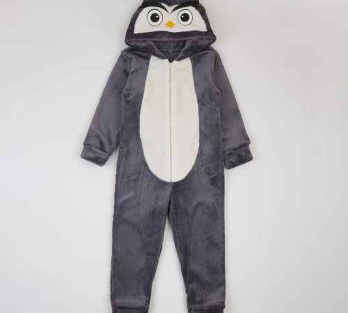 Кигуруми детский "Owl" gray
