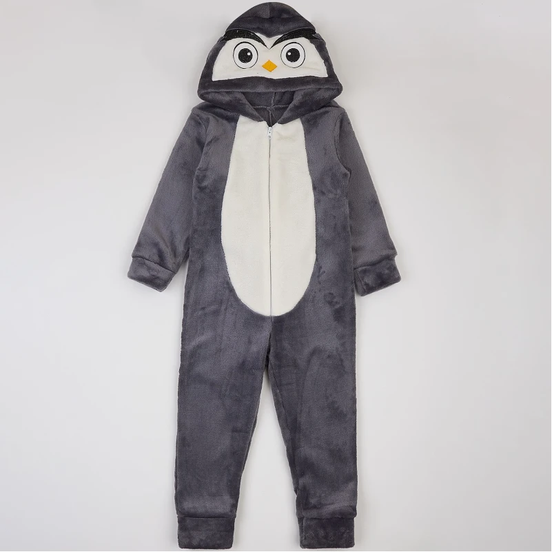 Кигуруми детский "Owl" gray