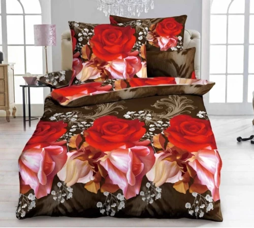 Комплект постельного белья Микрофибра принт 15-0128-1 Pear