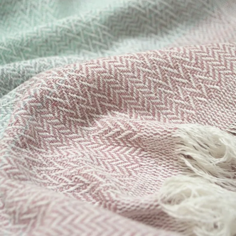 Покривало C №1321 Pink/mint - 1