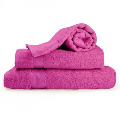 Набір рушників банних (3 шт.) Е №5011 SoftNess Plum