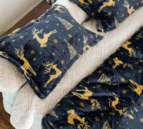 Комплект постільної білизни Плюш "Plush Haven Bedding" - 2