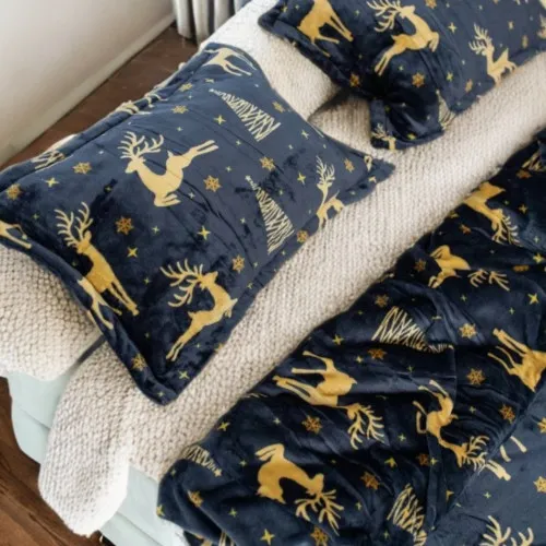 Комплект постільної білизни Плюш "Plush Haven Bedding" - 2
