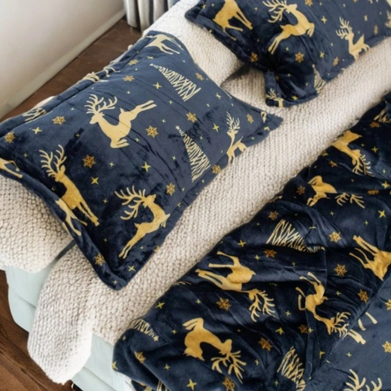 Комплект постільної білизни Плюш "Plush Haven Bedding" - 1