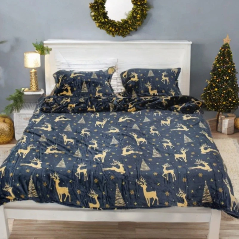 Комплект постільної білизни Плюш "Plush Haven Bedding" - 2