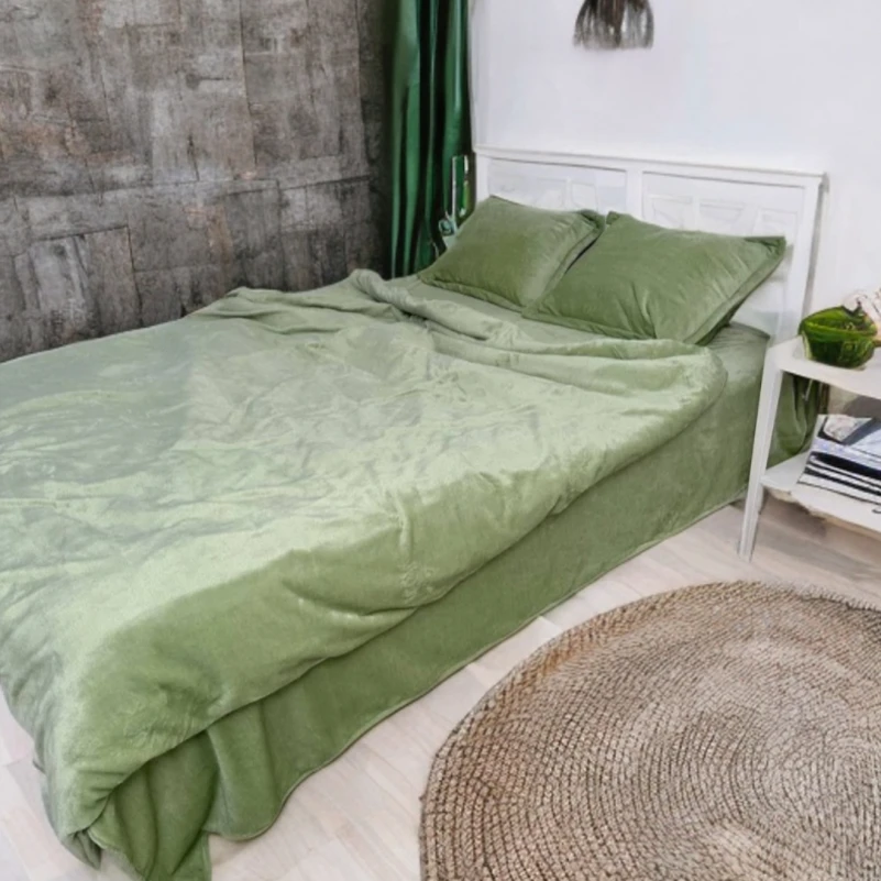 Комплект постільної білизни Плюш "Plush Serenity Bedding" - 1