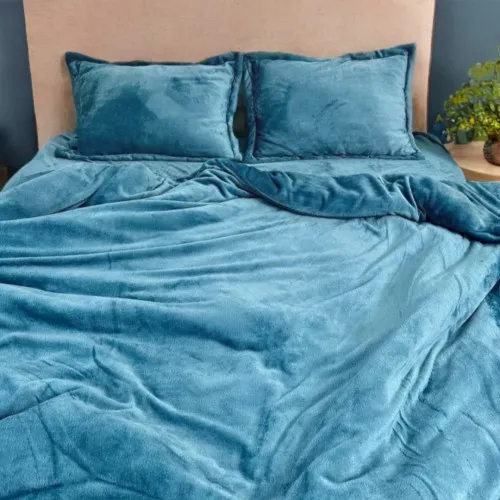 Комплект постільної білизни Плюш "Plush Tranquility Bedding"