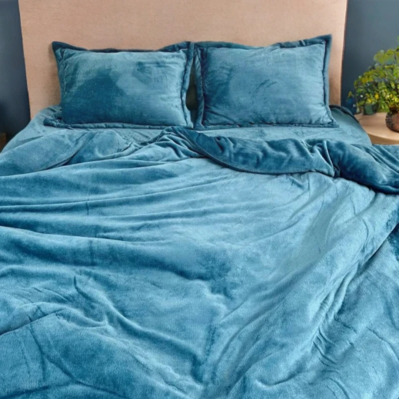 Комплект постільної білизни Плюш "Plush Tranquility Bedding"