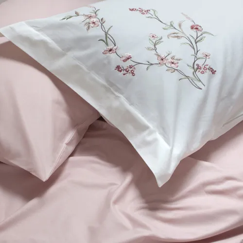 Комплект постільної білизни С №102 Poplin blossom creamy