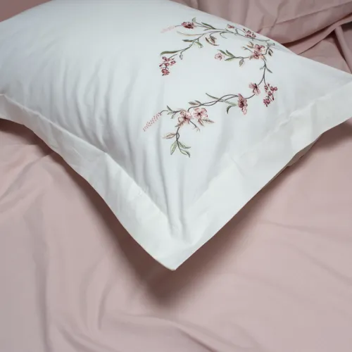 Комплект постільної білизни С №102 Poplin blossom creamy - 5