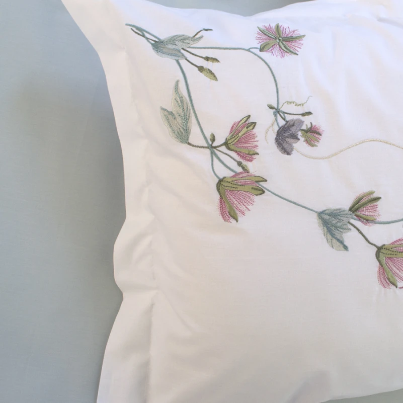 Комплект постільної білизни С №106 Poplin flowers - 5