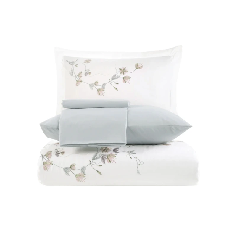 Комплект постільної білизни С №106 Poplin flowers - 8