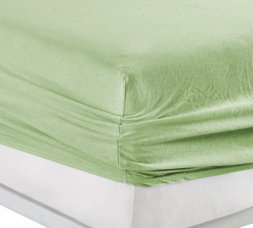 Простынь на резинке К Premium Line "Aquamarine" - высота 25 см (детские15 см)