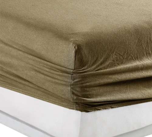 Простынь на резинке К Premium Line "Chocolate" - высота 25 см (детские15 см)