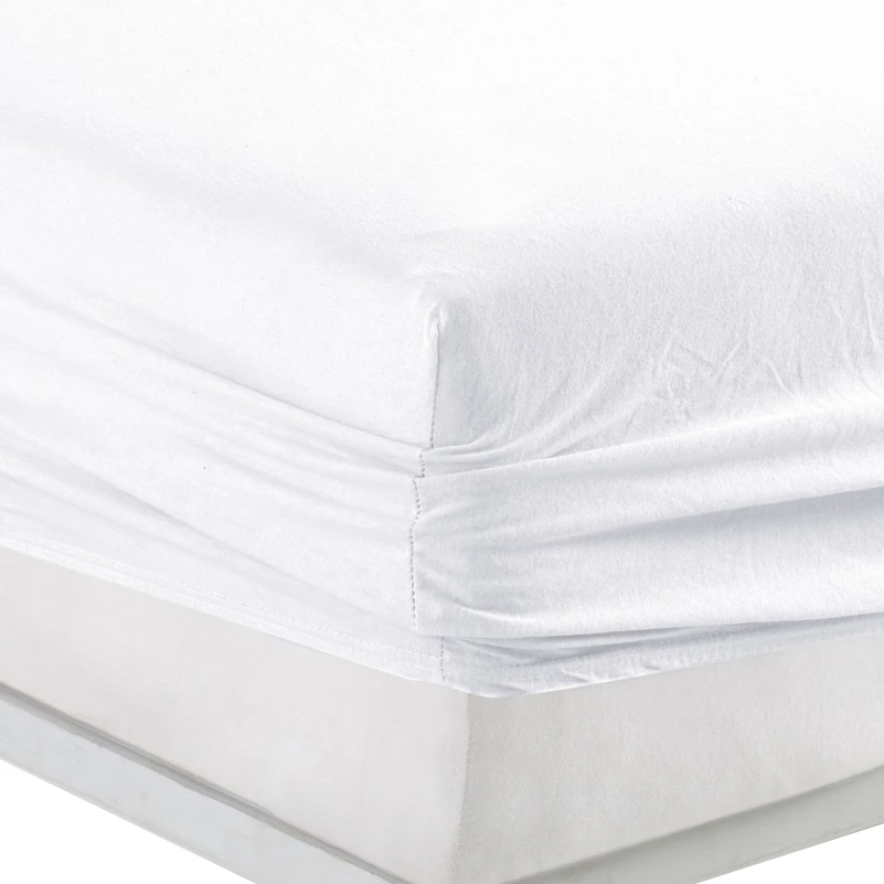 Простирадло на гумці К Premium Line "White rose" - висота 25 см (дитячі 15 см)