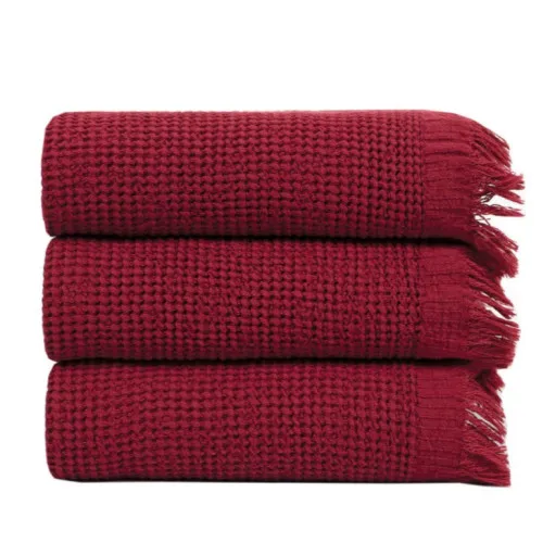 Полотенце С "Rius red"
