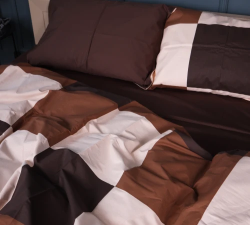 Комплект постельного белья Сатин 22-1370 Royal Chess - 2